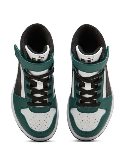 Puma rebound slam mi sneakers ps da bambino/a bianco-verde