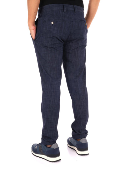 Fb pantalone da uomo blu