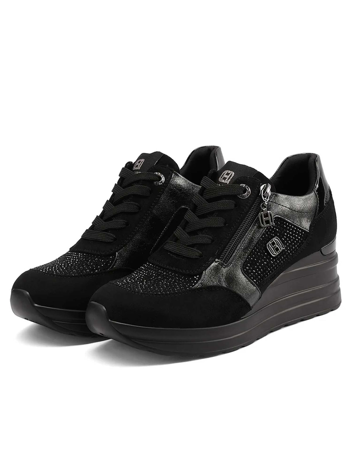Queen helena sneaker sneakers da donna nero