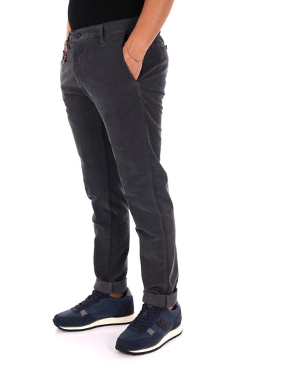 Fb panta velluto pantalone da uomo ferro