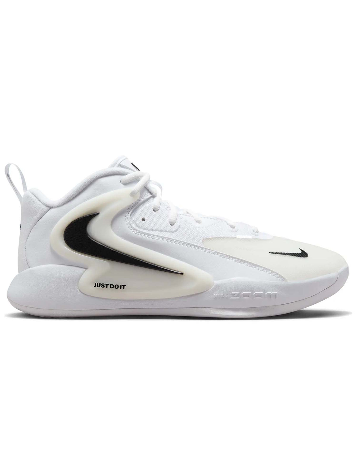 Nike zoom hyperset 2 scarpa pallavolo da uomo bianco-nero