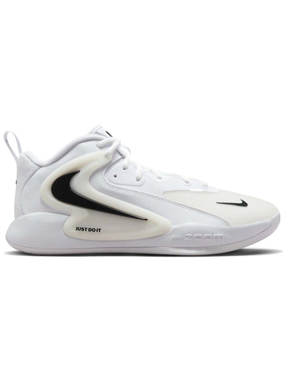 Nike zoom hyperset 2 scarpa pallavolo da uomo bianco-nero