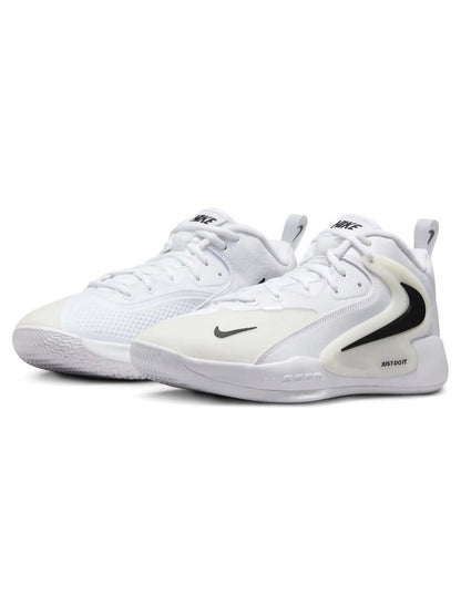 Nike zoom hyperset 2 scarpa pallavolo da uomo bianco-nero