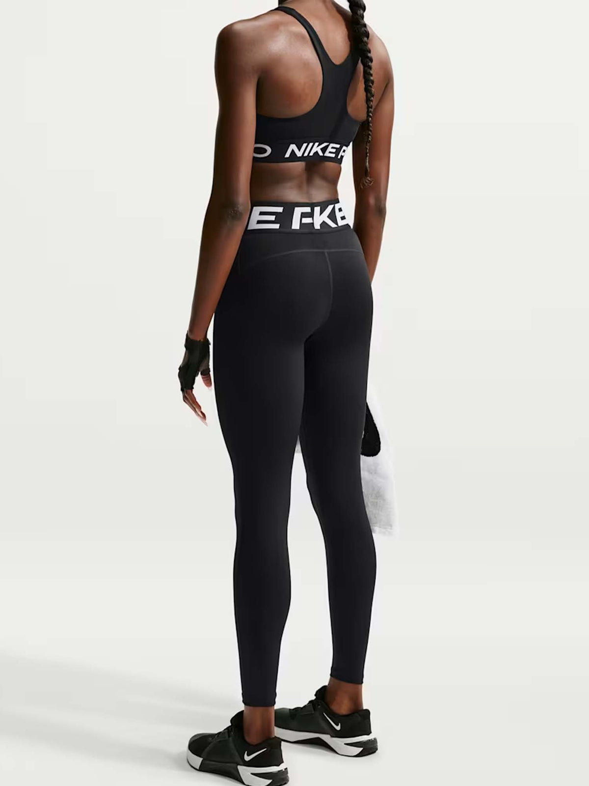 Nike pro sculpt leggings training da donna nero
