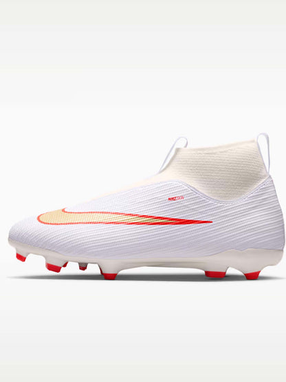 Nike mercurial super scarpa calcio da bambino/a bianco-rosso