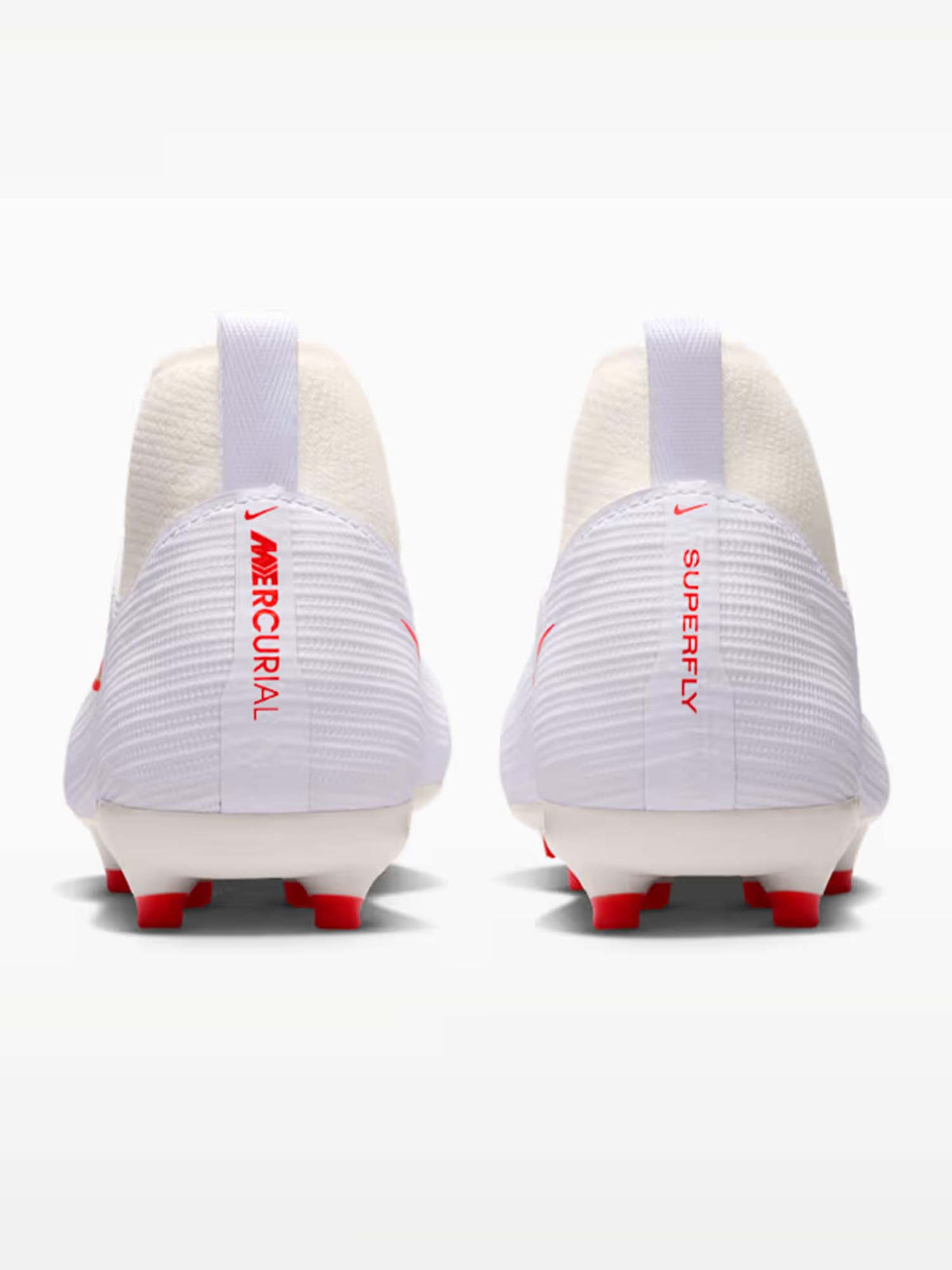 Nike mercurial super scarpa calcio da bambino/a bianco-rosso