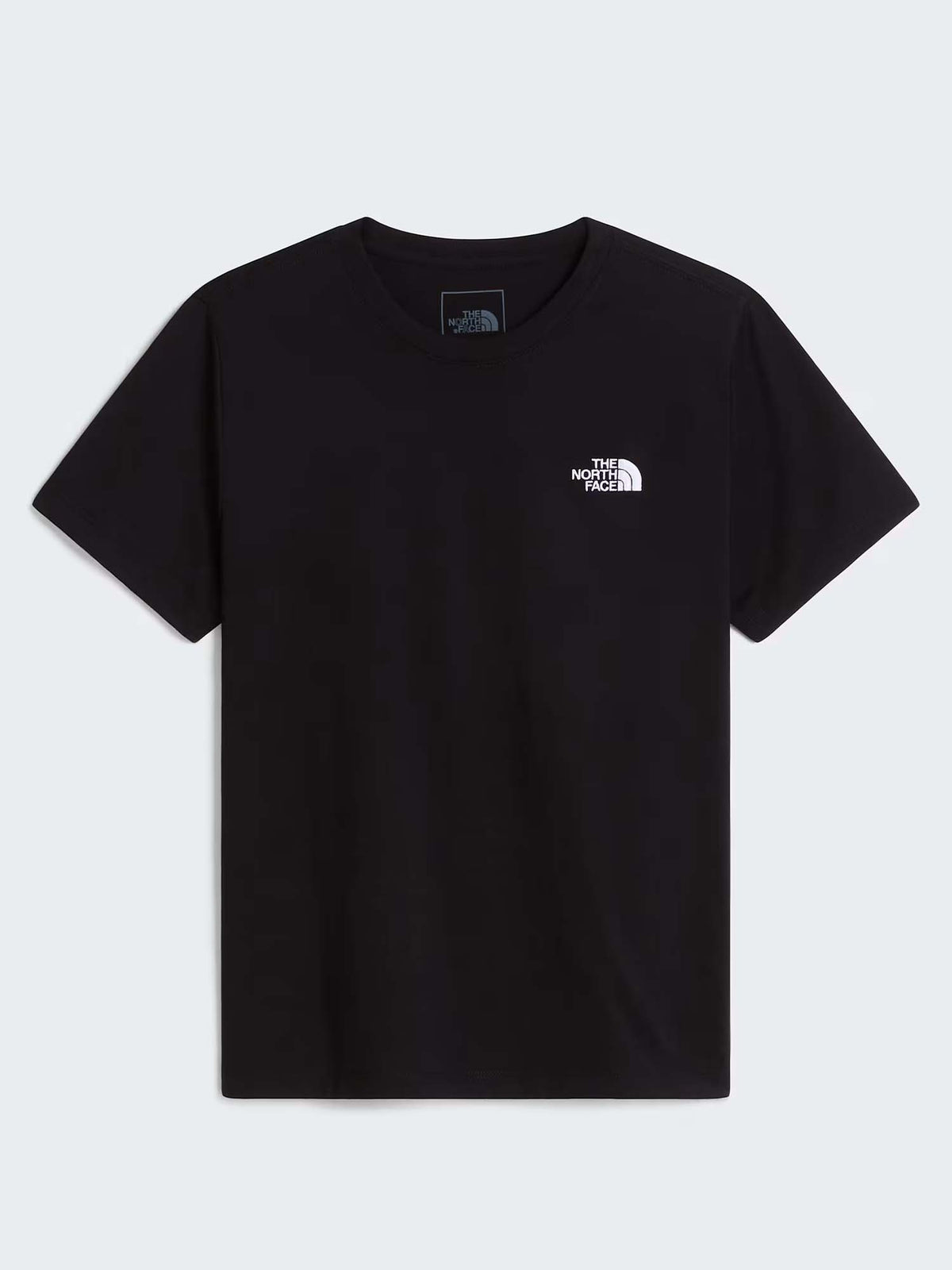 Tnf evolution simple t-shirt da bambino/a nero