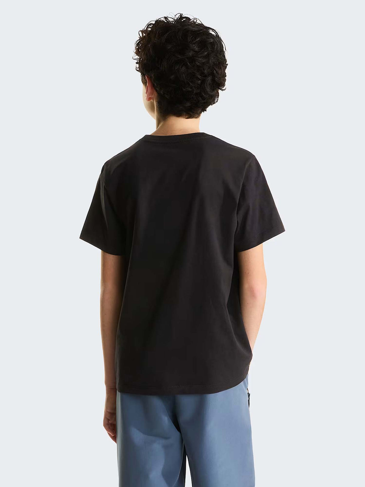 Tnf evolution simple t-shirt da bambino/a nero