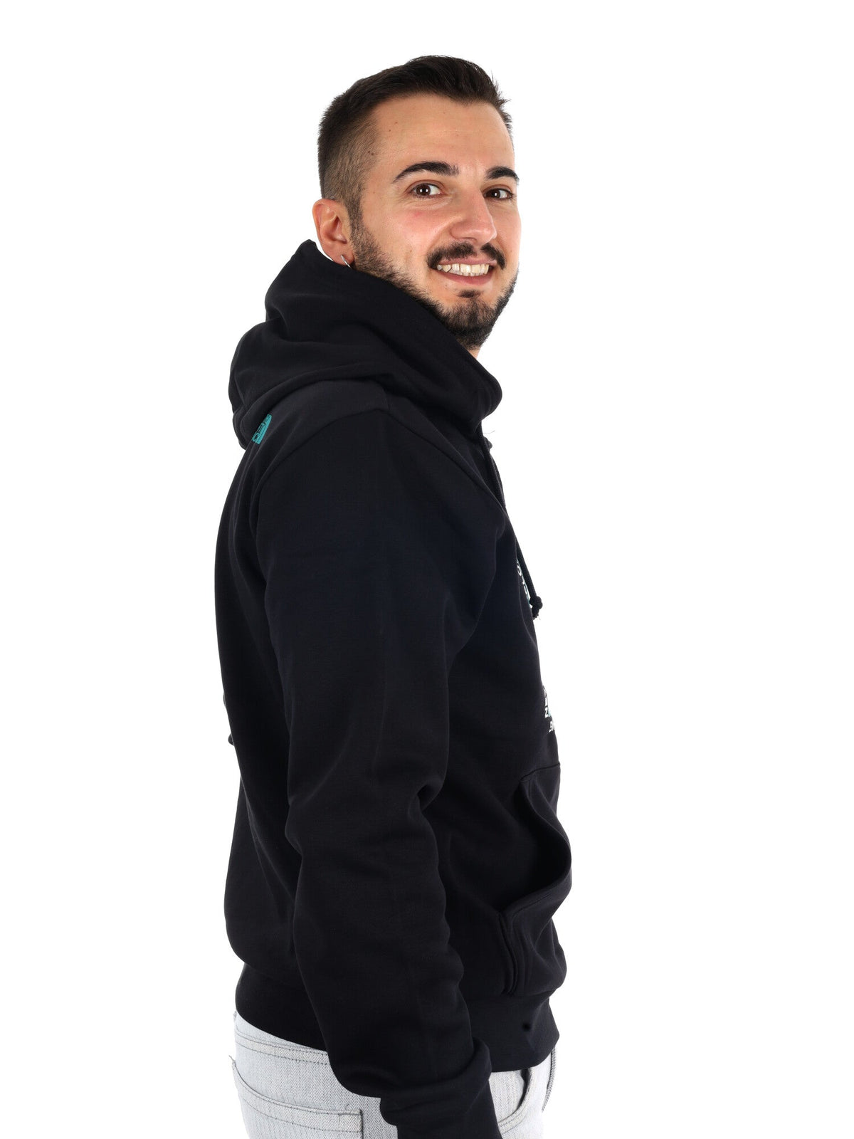 Tnf m sibli reg hood felpa da uomo nero