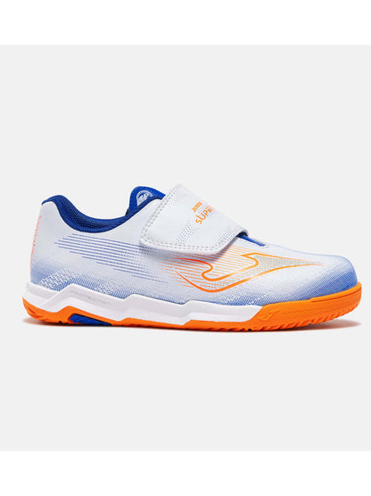 Joma supercopa jr scarpa calcetto da bambino/a bianco