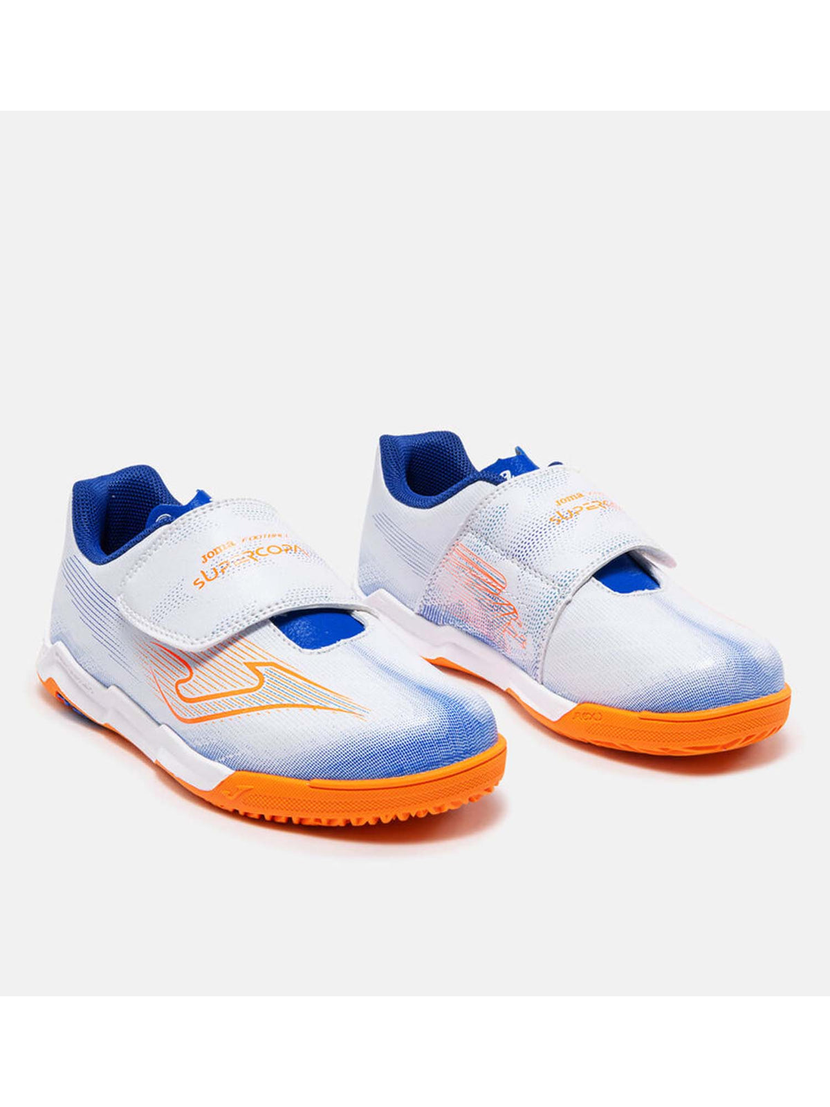 Joma supercopa jr scarpa calcetto da bambino/a bianco