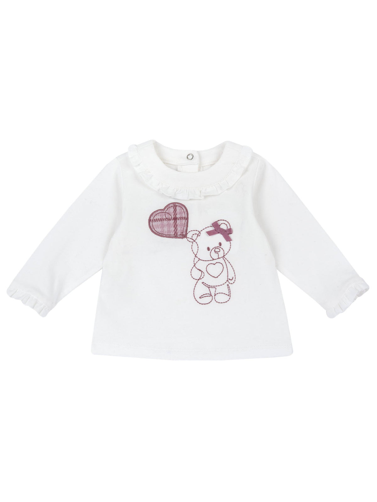 Chicco t-shirt ml da bambino/a bianco
