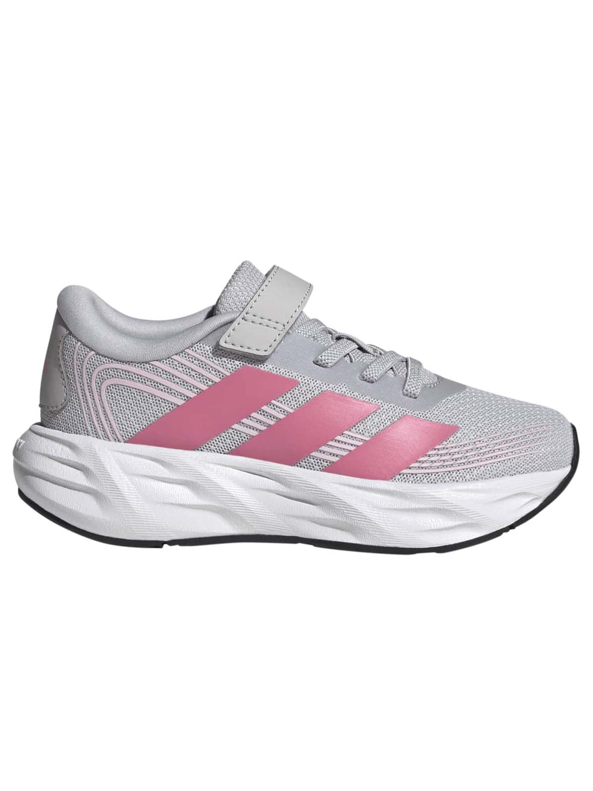 Adidas galaxy 8 scarpa running da bambino/a grigio rosa
