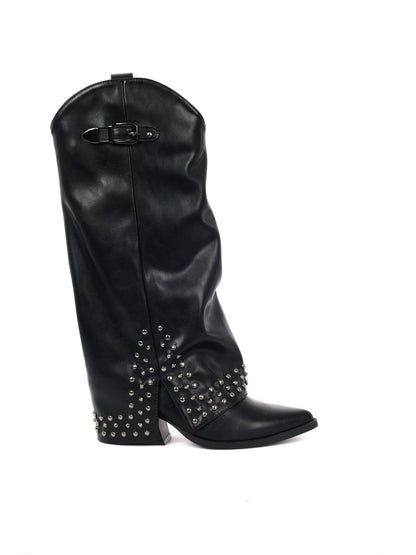 Clyo' stivale da donna nero