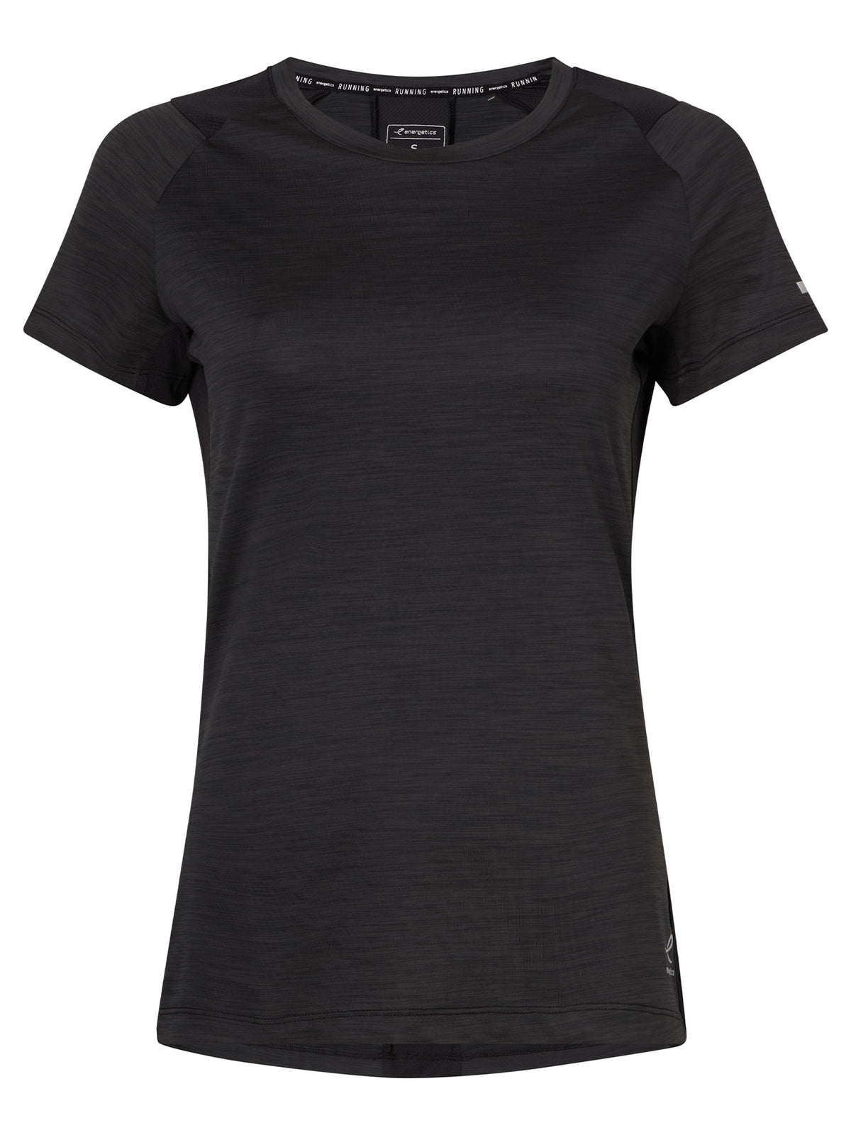 Energetics evii ss t-shirt mm running w da donna nero