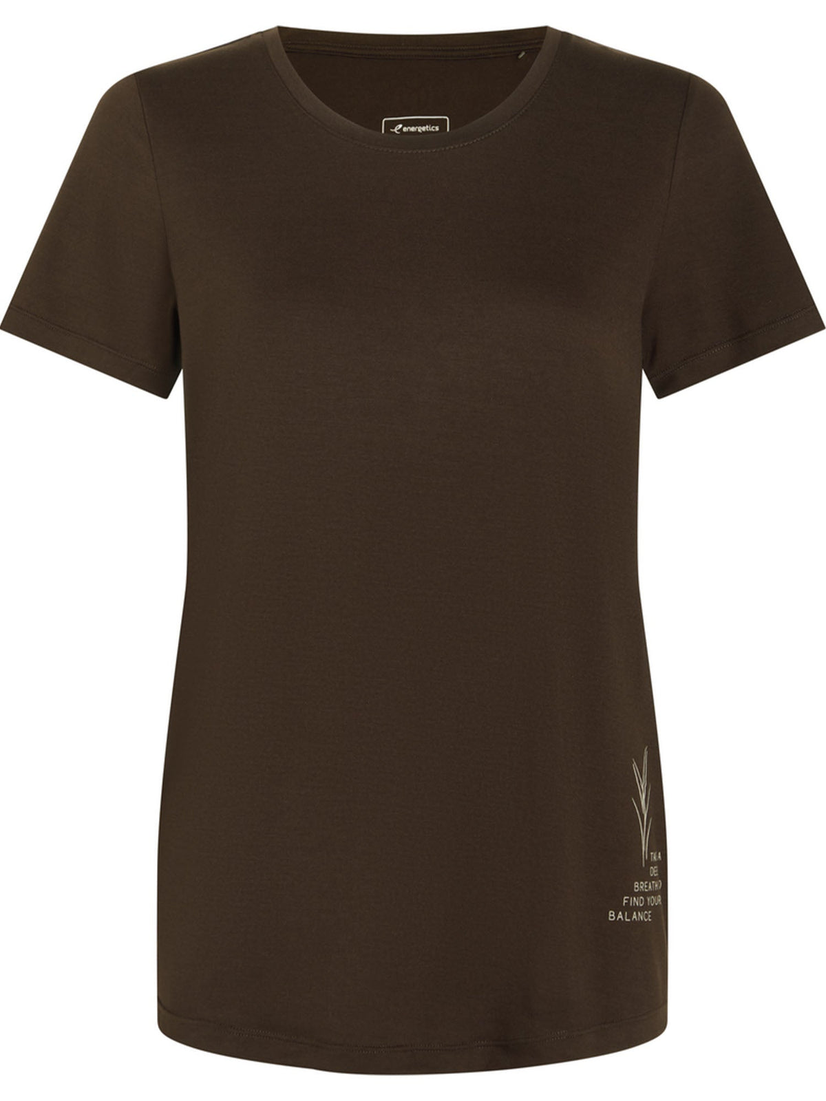 Energetics ogerdina t-shirt mm training da donna marrone