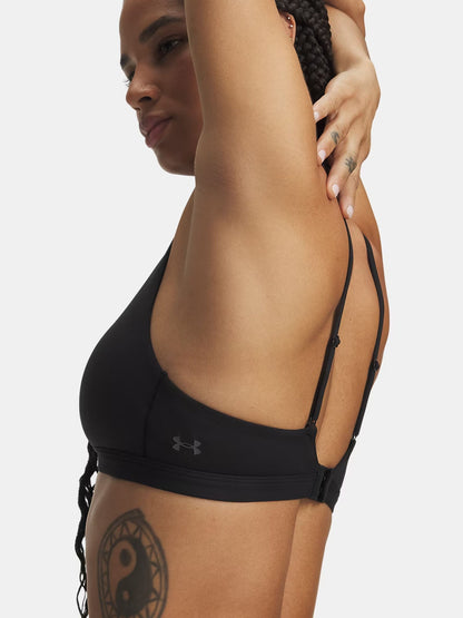 Under armour effortl bra training da donna nero