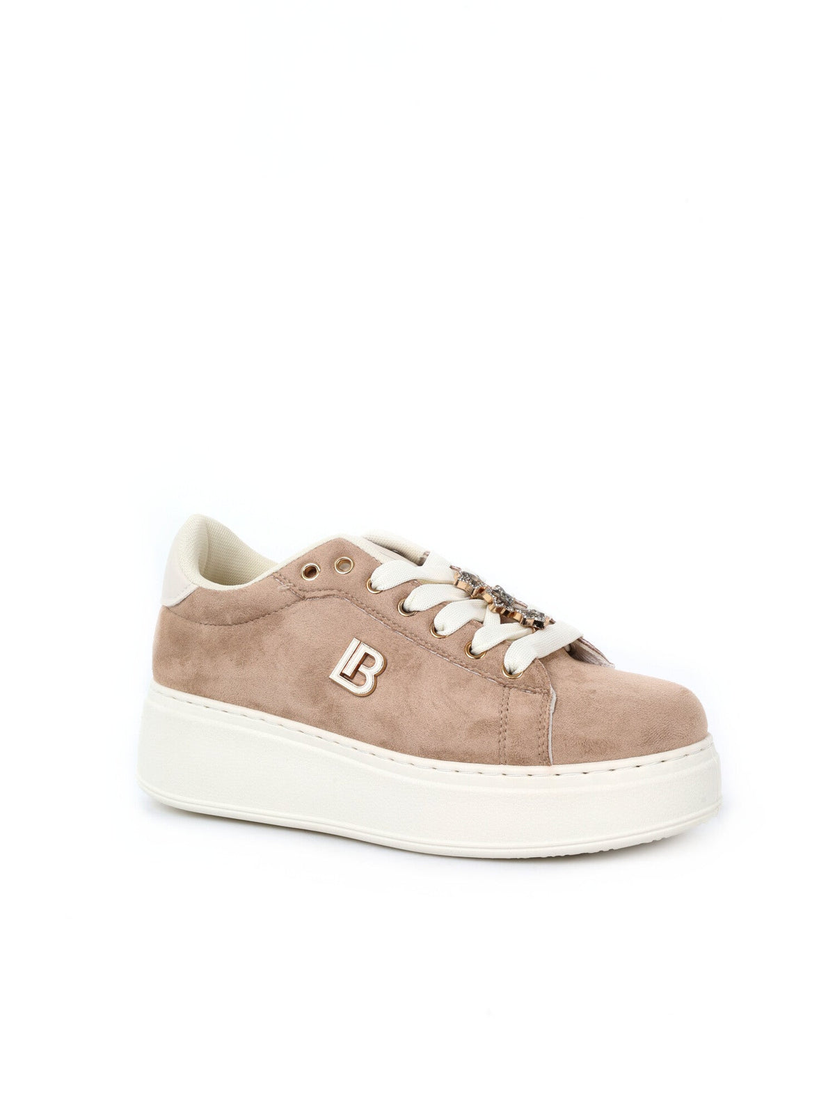 L.biagiotti sneakers da donna beige