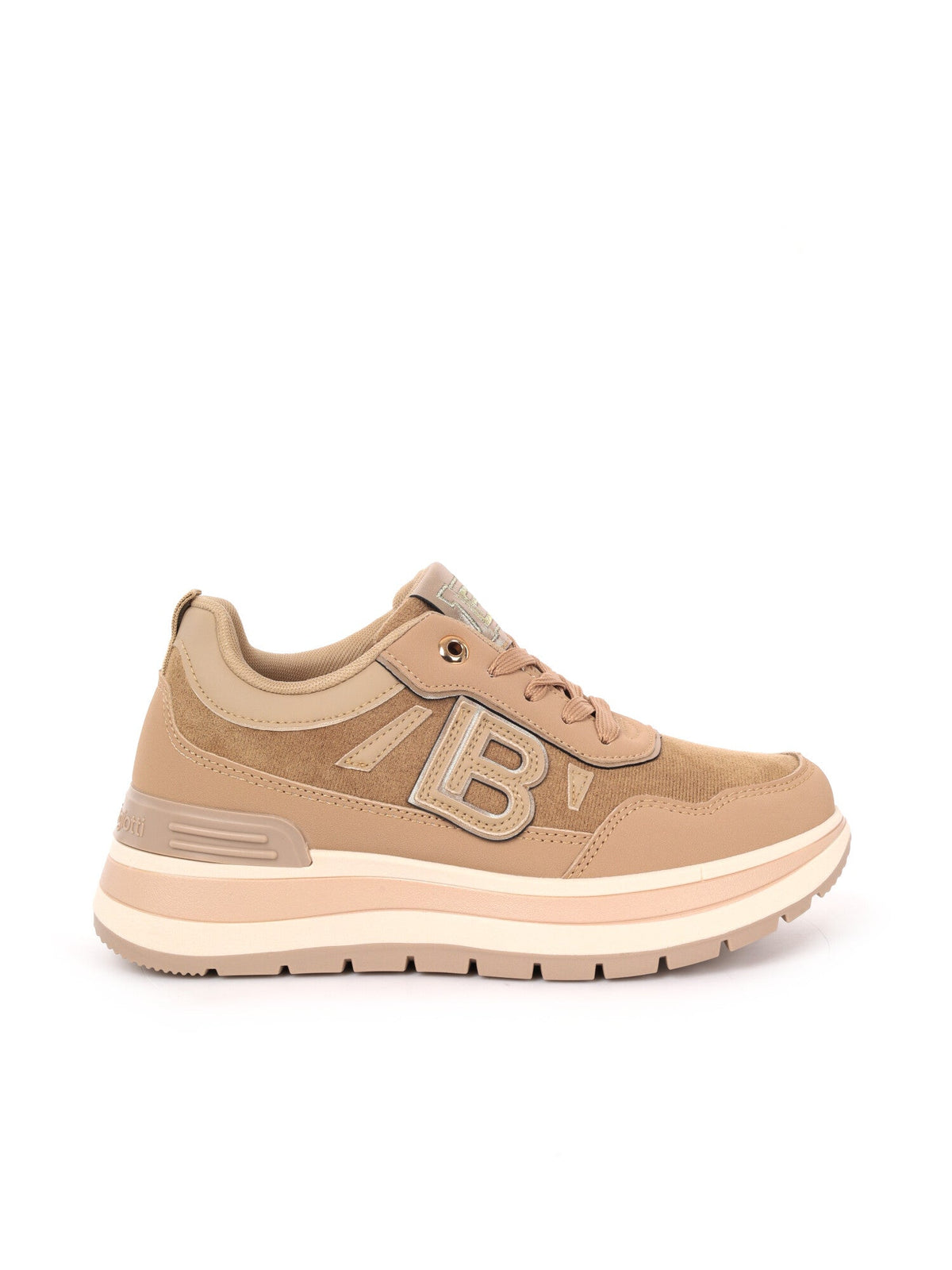 L.biagiotti sneakers da donna camel
