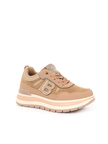 L.biagiotti sneakers da donna camel