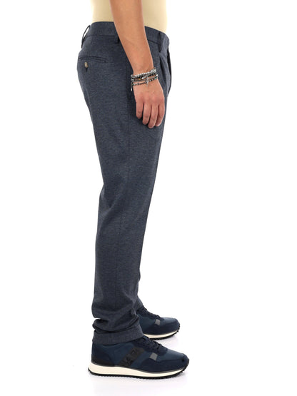 Fb pantalone da uomo indaco