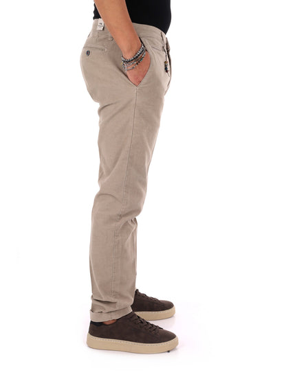Fb panta fustagno pantalone da uomo spago