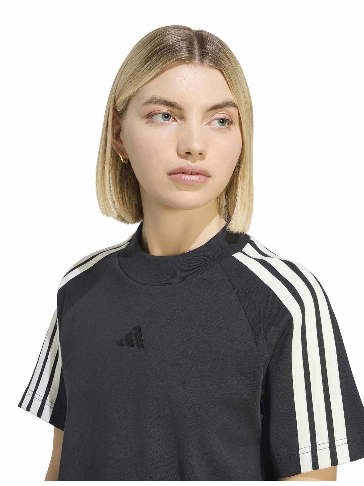 Adidas t-shirt kit da donna nero