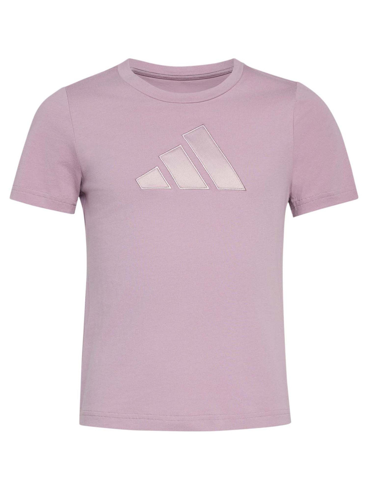 Adidas g. tee satin t-shirt da bambino/a rosa
