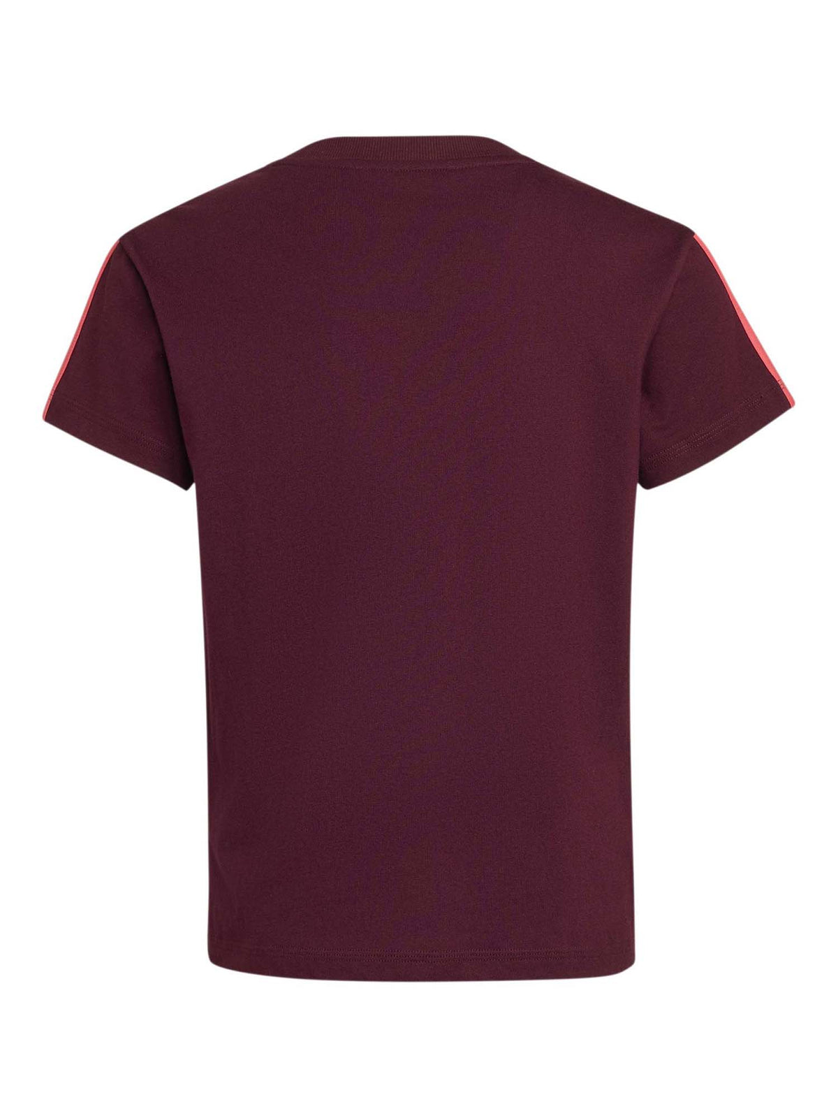 Adidas g. tee essent t-shirt da bambino/a bordeaux