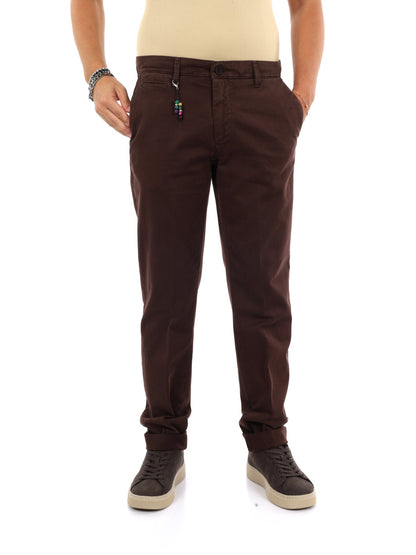Fb panta diagonale pantalone da uomo moro