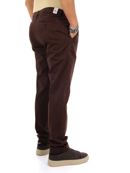 Fb panta diagonale pantalone da uomo moro