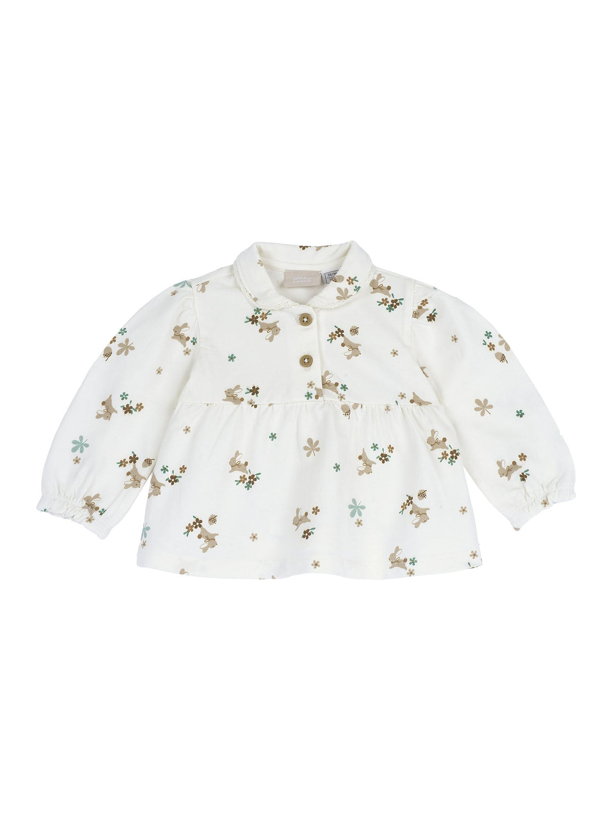 Chicco camicia ml da bambino/a bianco beige