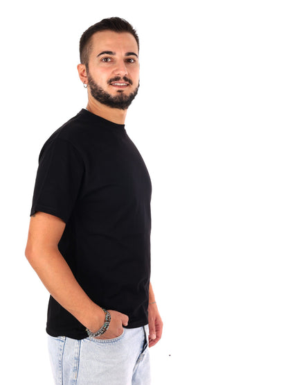 Propaganda t-shirt da uomo nero
