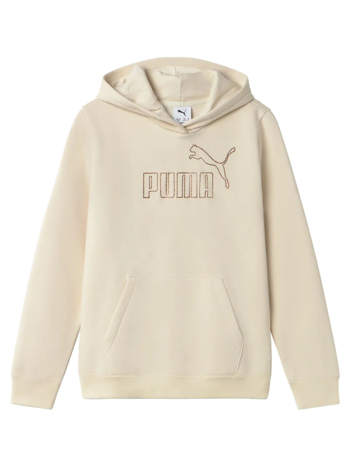 Puma g.felpa regu.fl felpa da bambino/a panna