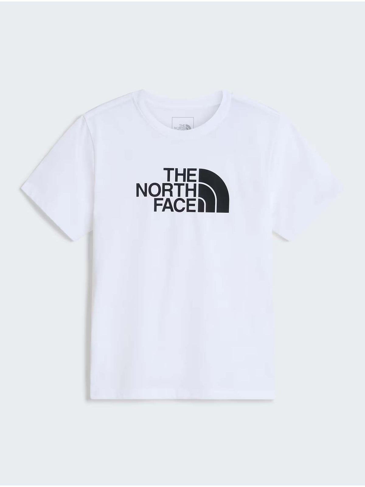 Tnf evolution half d t-shirt da bambino/a bianco