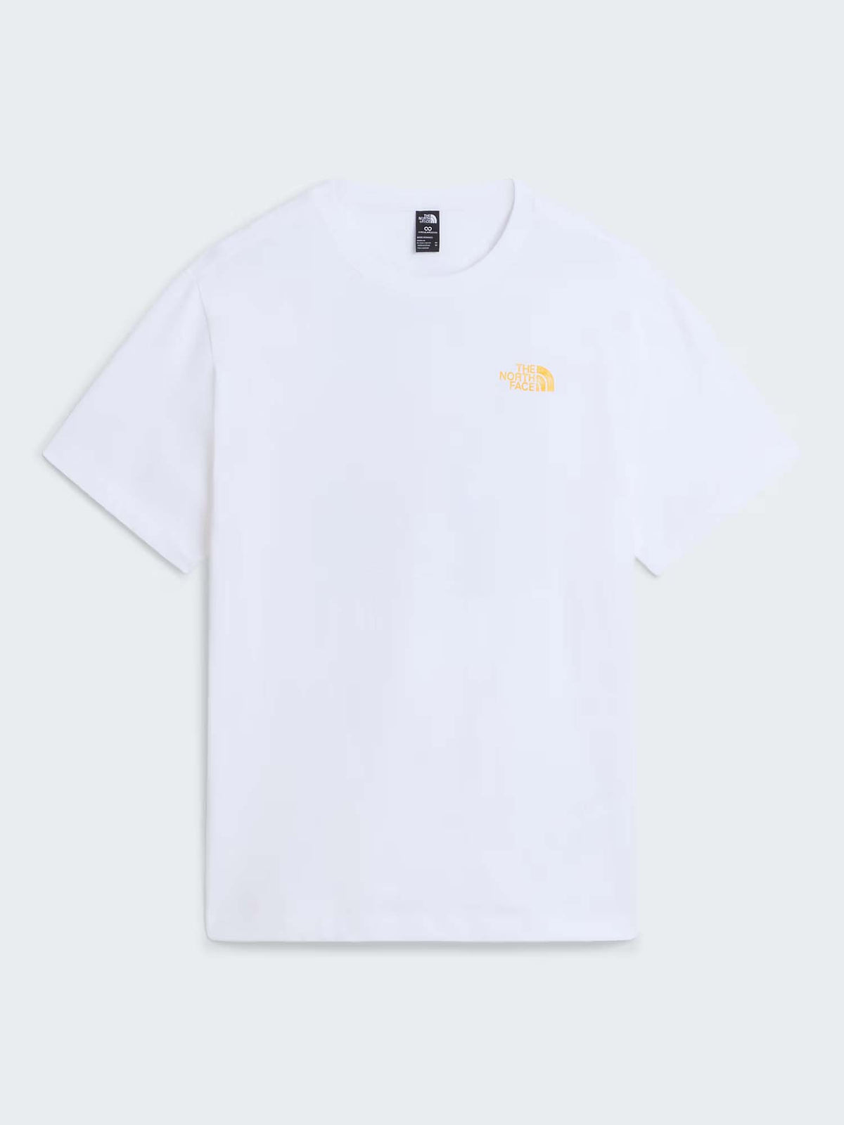 Tnf pitch a tent rlx t-shirt da uomo bianco