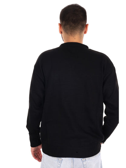 DS2 maglia girocollo da uomo nero