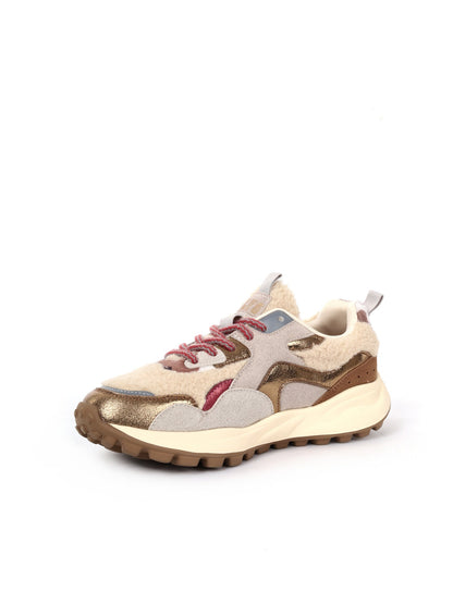 Clyo' sneakers da donna beige