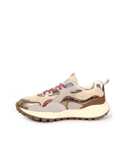 Clyo' sneakers da donna beige