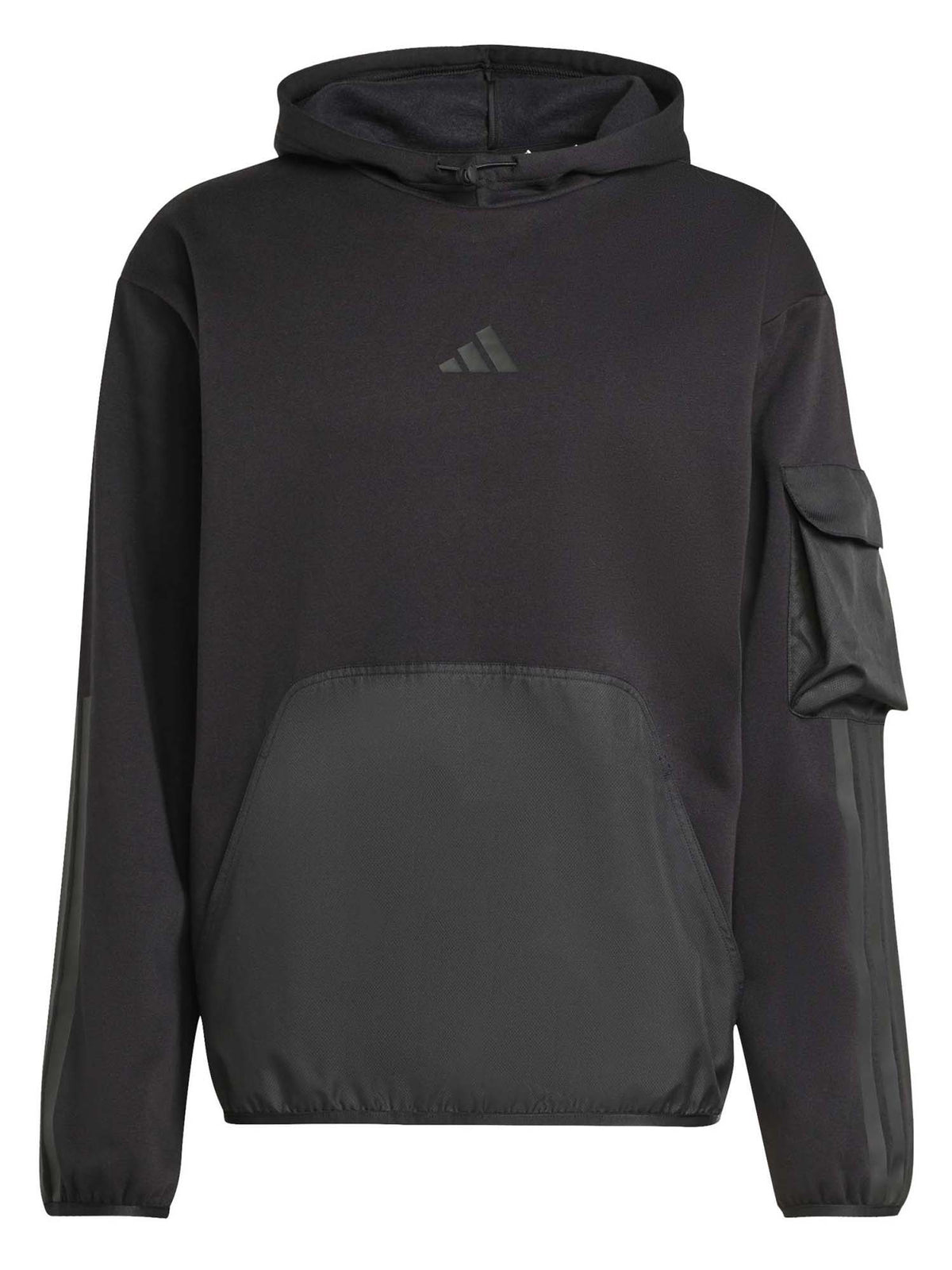 Adidas felpa city da uomo nero