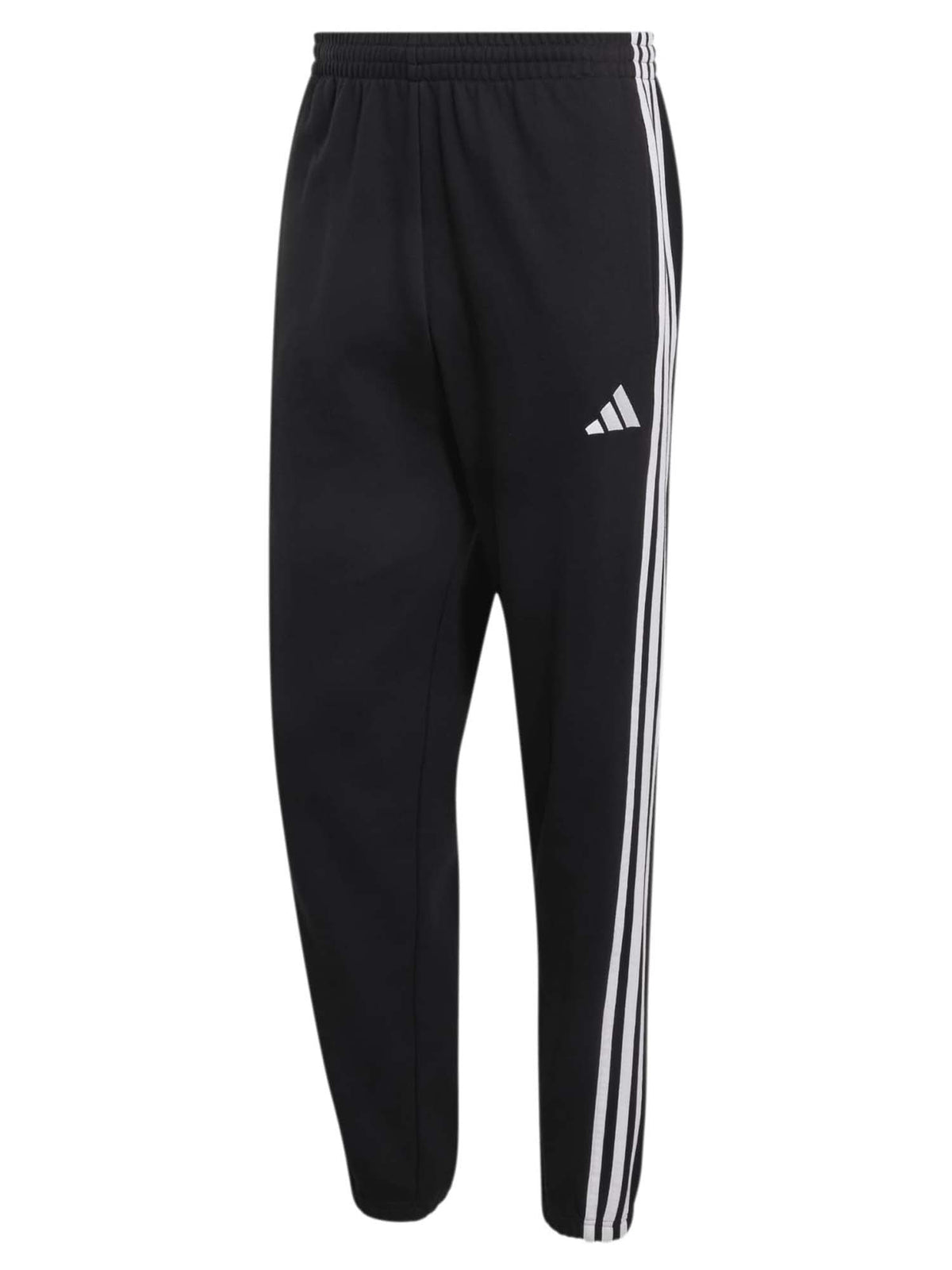 Adidas panta ess ft pantalone da uomo nero