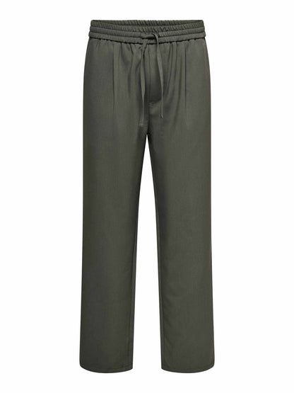Only&sons will loose pantalone da uomo verde