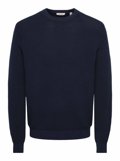 Only&sons ron maglia da uomo blu