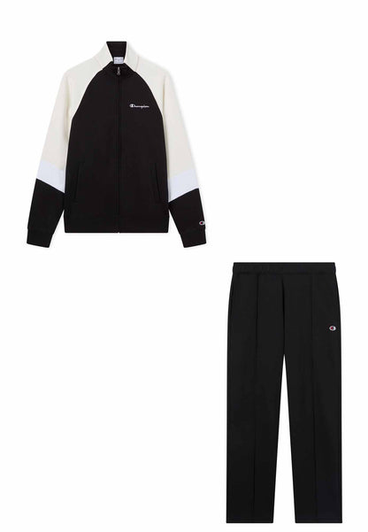 Champion tuta fl da uomo nero beige