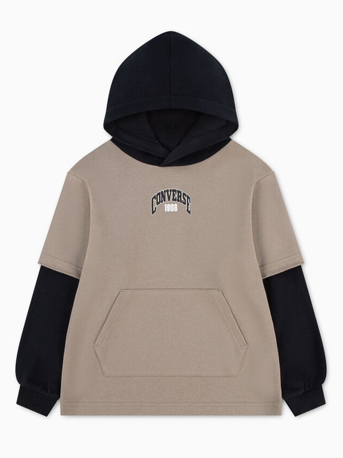 Converse felpa ft da bambino/a beige