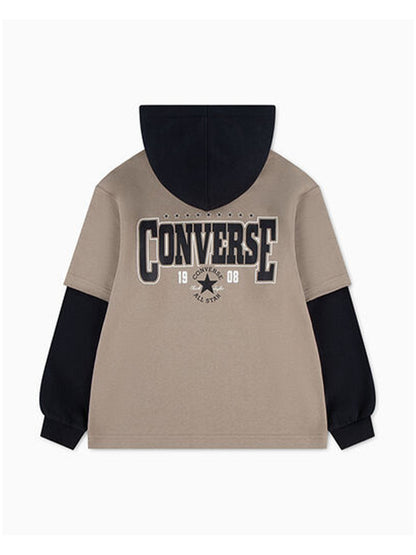 Converse felpa ft da bambino/a beige