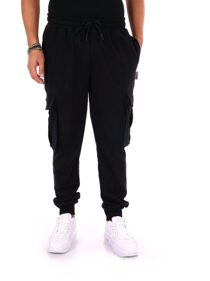 Icon panta cargo ft pantalone da uomo nero