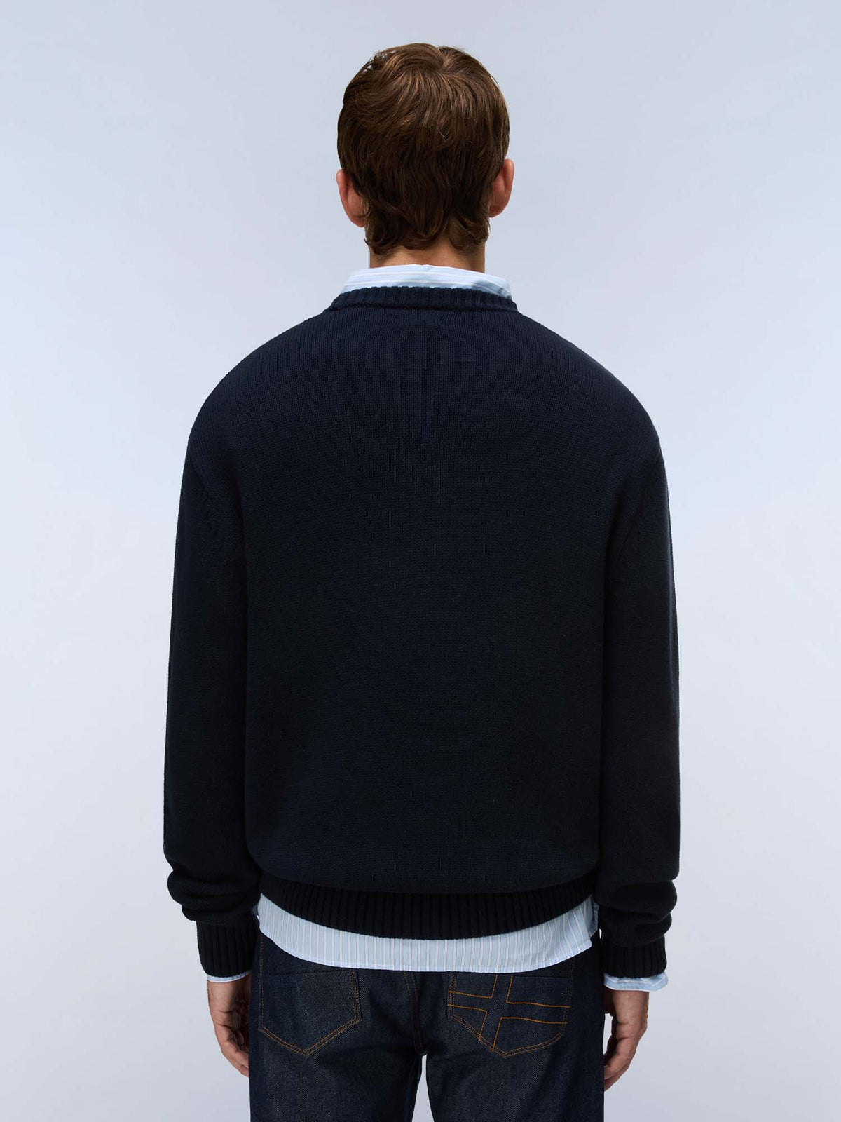 Napapijri d-mura c maglia da uomo blu