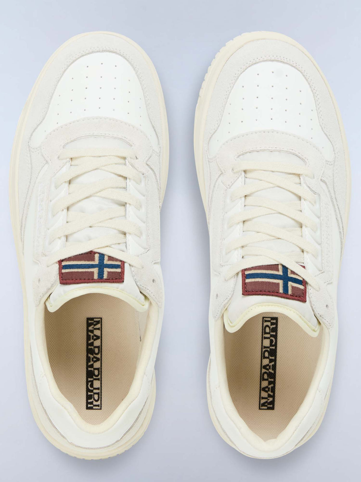 Napapijri crux sneakers da uomo bianco