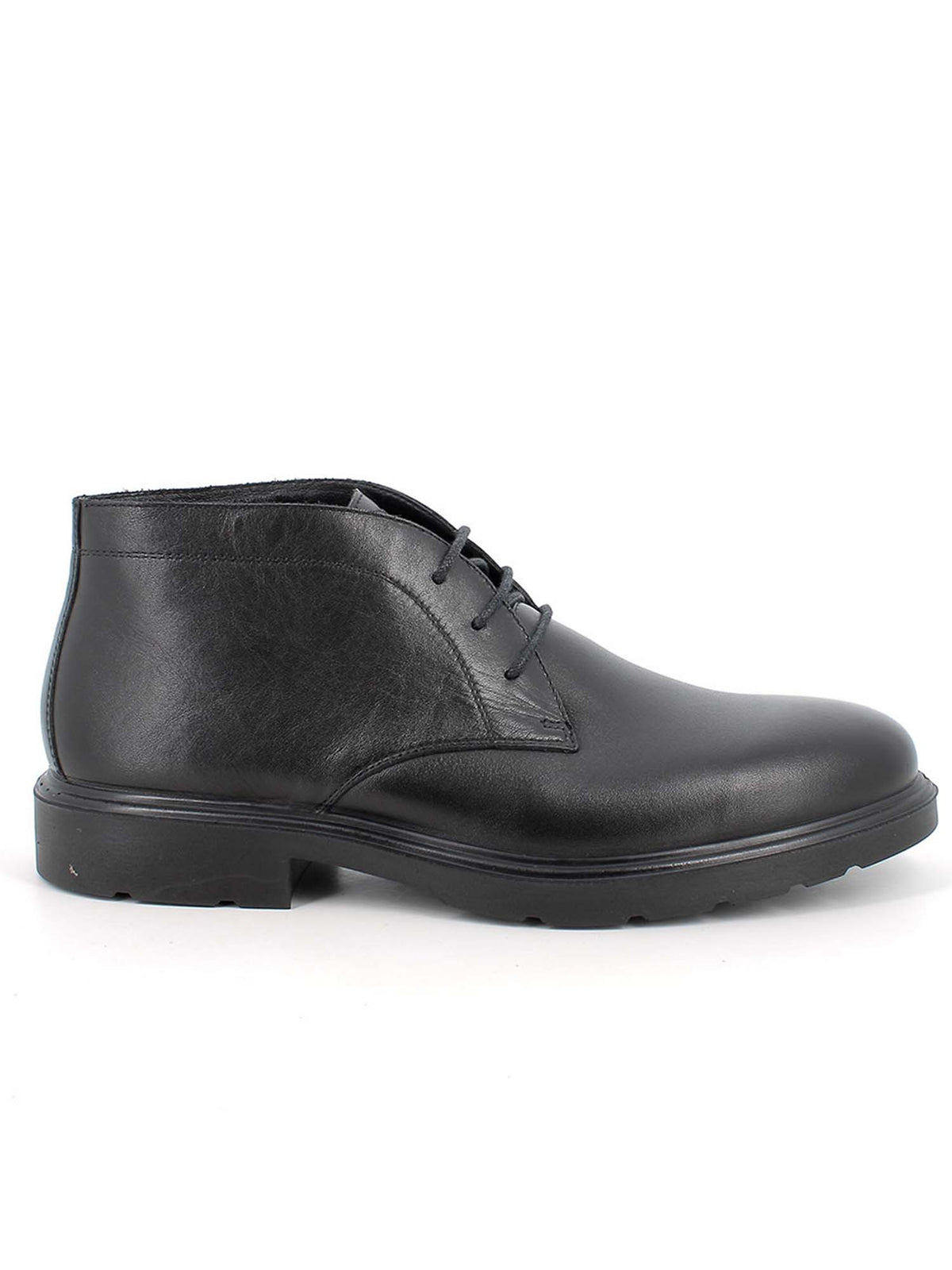 Igi&co glover stringata da uomo nero